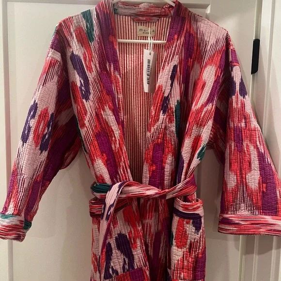 Colorful Striped Robe - Picture 1 of 4